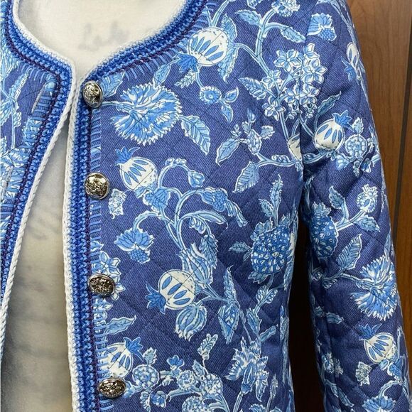 derek lam 10 crosby Aster Quilted Jacket size 4 - Picture 7 of 13